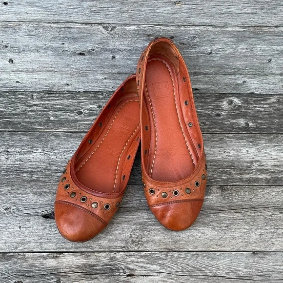 Frye Carson Ballet Flats Size 6 - Picture 1 of 13